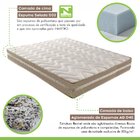 Cama Box Casal Com Colchão D33 Quality Duoface 26x138x188cm E