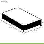 Cama Box Casal Com Colchão D33 Quality Duoface 26x138x188cm E