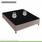 Cama Box Casal Com Colchão D33 Quality Duoface 26x138x188cm E