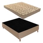 Cama Box Casal Com Colchão D33 Unique Duoface 14x138x188cm E