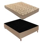 Cama Box Casal Com Colchão D33 Unique Duoface 18x138x188cm E