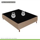 Cama Box Casal Com Colchão D33 Unique Plus Duoface 14x138x188