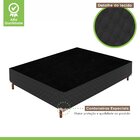 Cama Box Casal Com Colchão D33 Unique Plus Duoface 16x138x188