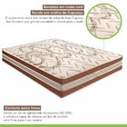 Cama Box Casal Com Colchão De Molas Ensacadas 30x138x188cm E