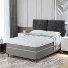 Cama Box Casal Com Colchão Sublime Mola Ensacada E Espuma Vis