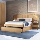 Cama Box Casal Com Gavetao Móveis Castro Angelin Chamapanhe