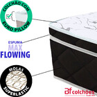 Cama Box Casal Com Pillow Molas Superlastic 138x188x56cm Bf C