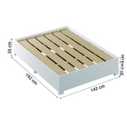 Cama Box Casal Desmontável Com Colchão Molas Ensacadas Pillow