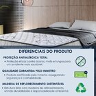 Cama Box Casal Espuma D-28 100% Poliéster 138x57cm Sonnus Amé