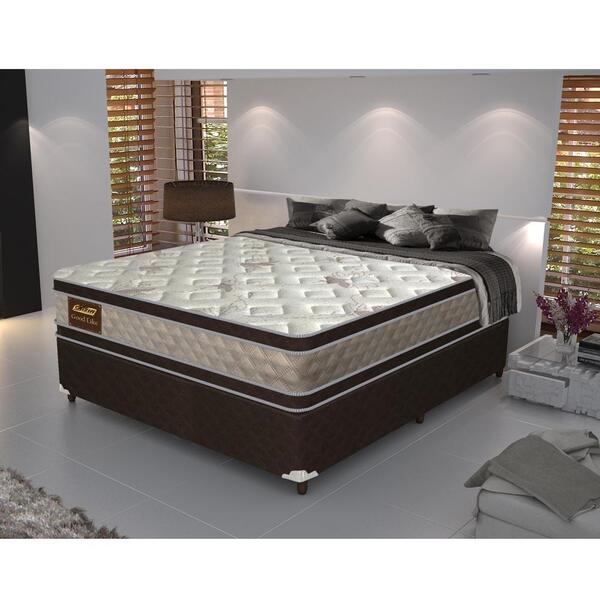 Cama Box Casal Good Like Molas Ensacadas E Euro Top Duplo - F