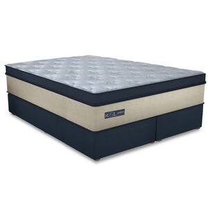 Cama Box Casal King 193x203x78cm Royal Blue Gazin Colchões | Leroy