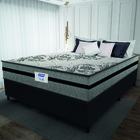 Cama Box Casal King Colchão Gazin Com Molas Ensacadas Rubi 19