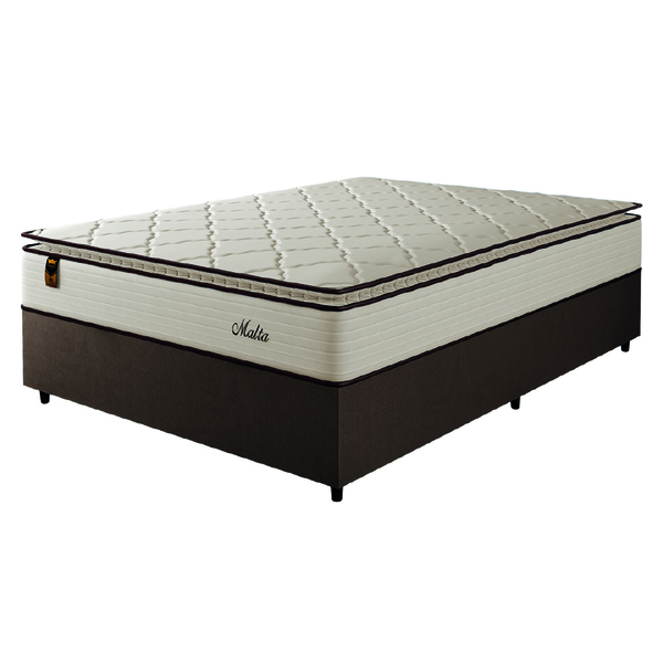 Cama Box Casal King Colchão Molas Ensacadas Com Pillow Malta