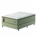 Cama Box Casal King Colchão Molas Guarda Costas Max Com Pillo