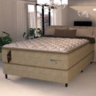 Cama Box Casal King Colchão Molas Guarda Costas Max Com Pillo