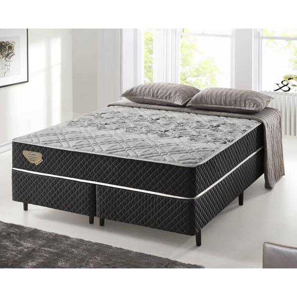 Cama Box Casal King Size Com Molas Ensacadas Relax Adorabile