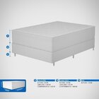 Cama Box Casal Molas Ensacadas Cf2 Plw Euro Palace 138x188x58
