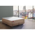Cama Box Casal Molas Ensacadas Havana Mannes Bege