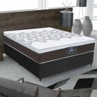 Cama Box Casal Molas Ensacadas New York Marrom/preto