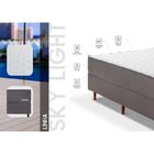Cama Box Casal Molas Superlastic 138x188cm Nassau Cinza