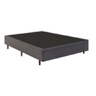 Cama Box Casal Molas Superlastic 138x188cm Nassau Cinza
