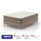 Cama Box Casal Molas Superlastic Dublin 1,38x1,88x0,61 Montre