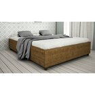 Cama Box Casal Monaco - Tcil - Imbuia Rustic