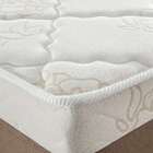 Cama Box Casal Orion Com Colchão Casal Molas Ensacadas Marrom