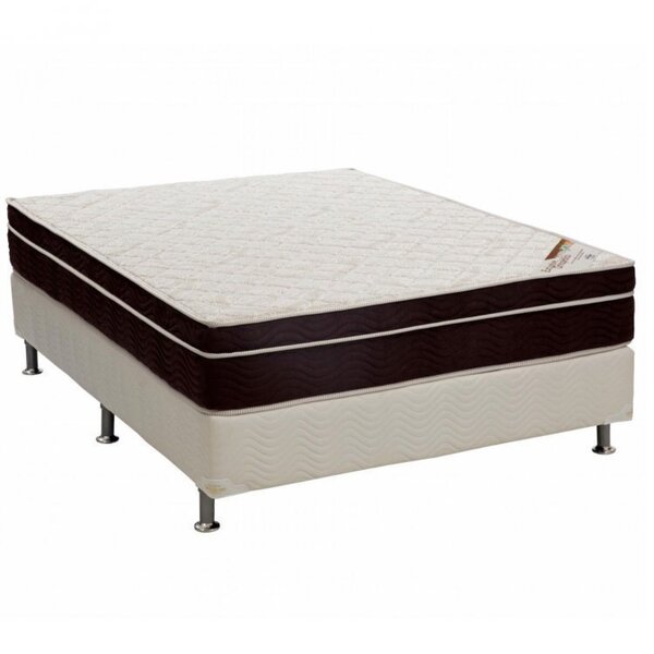 Cama Box Casal Ortobom Exclusive Ortopédico Selado Ortobom Ma