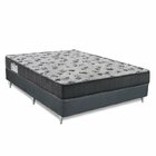 Cama Box Casal Ortobom Iso 100 D33 138x188x18cm Ortobom Preto