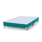 Cama Box Casal Para Colchão Castor Gold Star Green 128 X 188