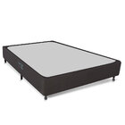 Cama Box Casal Para Colchão Castor Pocket Híbrido Class  Bege