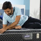 Cama Box Casal Portal Pérola Negra Molas Ensacadas Euro Top -