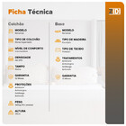 Cama Box Casal Preto + Colchão Molas Superlastic Bahamas 128x