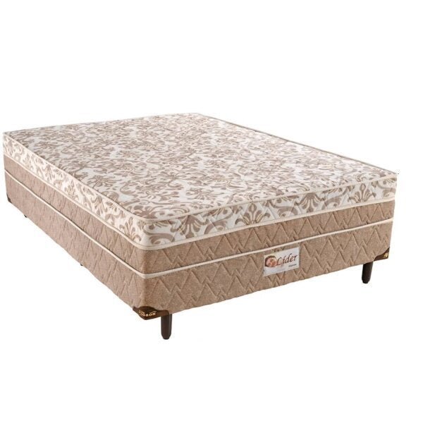 Cama Box Casal Probon Conjugada Lider Molas Ensacadas 138x188