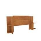 Cama Box Casal Queen 203cmx164cm Mônaco Com Cabeceira Extensi