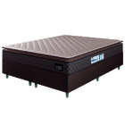 Cama Box Casal Queen Colchão Espuma D33 Pillow Top Millenium