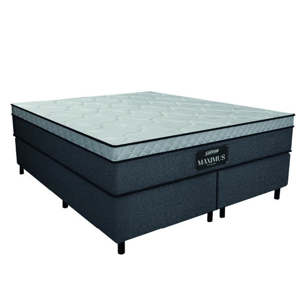 Cama Box Casal Queen Colchão Gazin Maximus Molas Ensacadas 15