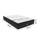 Cama Box Casal Queen Colchão Molas Ensacadas Miami Gazin 158x