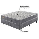 Cama Box Casal Relax Comfort Molas Ensacadas 138x188x70cm -