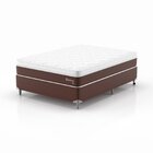 Cama Box Casal Riviera 138x188x65 Linha Montreal Marrom