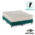 Cama Box Casal Rupestre + Colchão Massageador - Mormaii - Flu