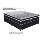 Cama Box Casal São João Molas Ensacadas Gazin - 138x188x65