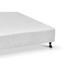 Cama Box Castor Casal Poli Branco Com 2 Gavetas 138x188x27cm