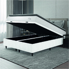 Cama Box Colchão Baú Casal King Molas Ensacadas City Pillow T