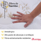 Cama Box Colchão Casal 100 Espuma Dupla Face Antialérgico 138