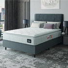 Cama Box Colchão Casal Espuma D45 Lazio Pillow Top 138x188x67