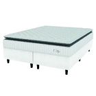 Cama Box Colchão Casal King Molas Ensacadas City Pillow Top 1