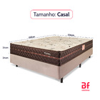 Cama Box Colchão Casal Ortopédico Firme Espuma D33 Antialérgi