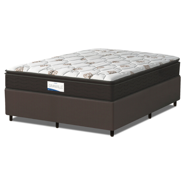 Cama Box Colchão Casal Queen Molas Ensacadas Granville Pillow